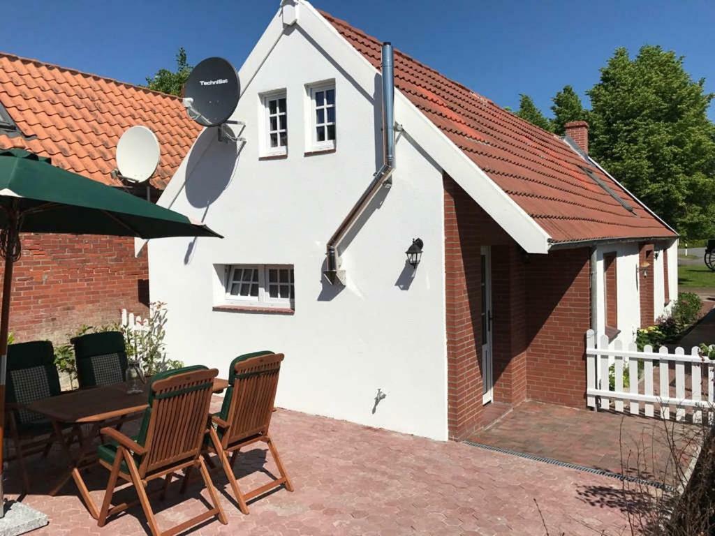 Ferienhaus Wattwurm Rysum Exteriér fotografie