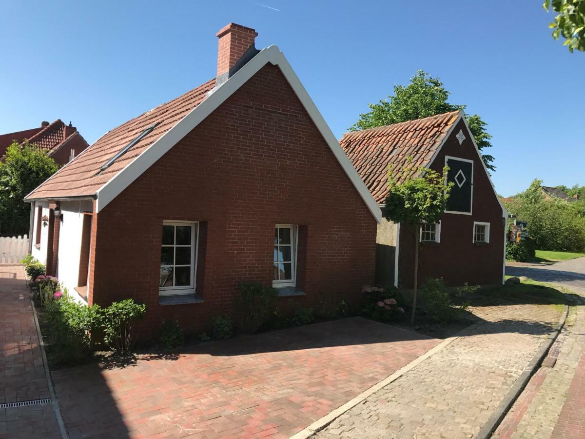 Ferienhaus Wattwurm Rysum Exteriér fotografie