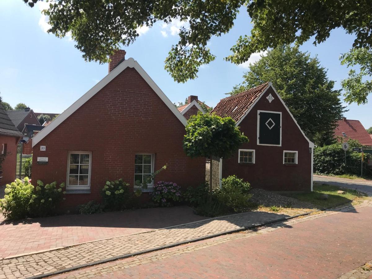 Ferienhaus Wattwurm Rysum Exteriér fotografie